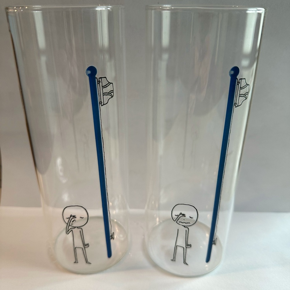 CB2 “Oliver” glass set
